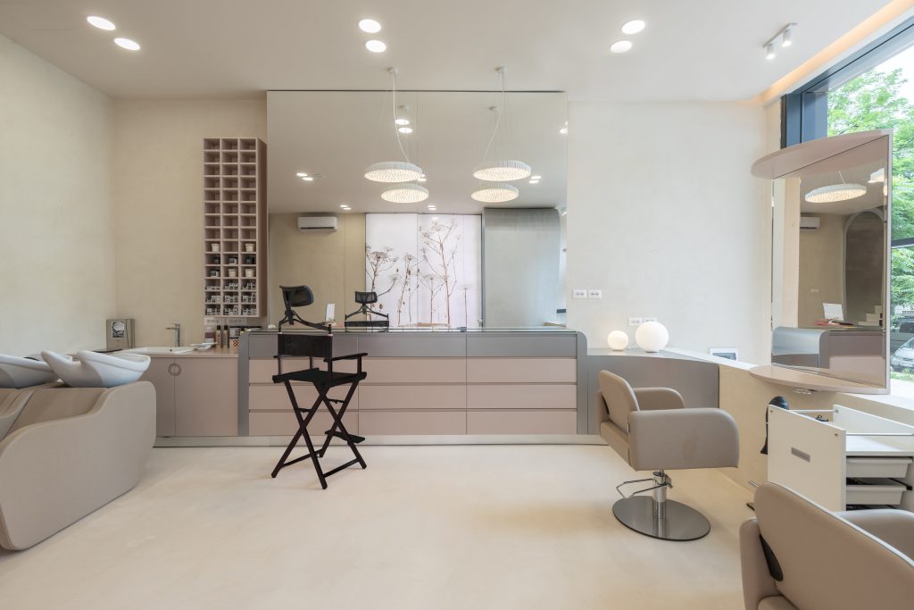 Pixies Beauty Salon, Tiranë: dizajn interieri nga Claud Architects, foto 2