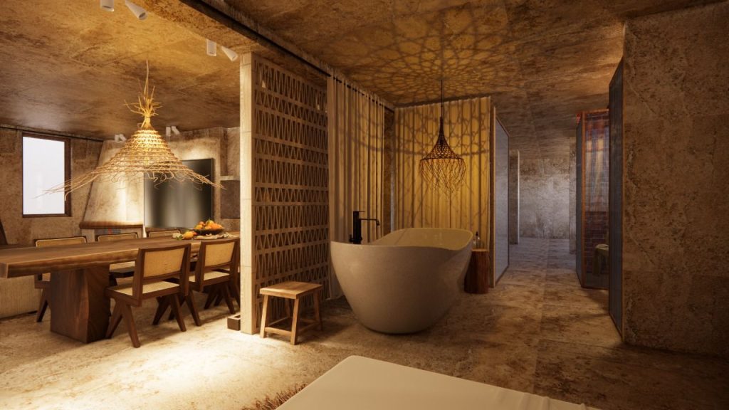 Apartament buzë detit, Durrës: projektim interieri nga Claud Architects, foto 7