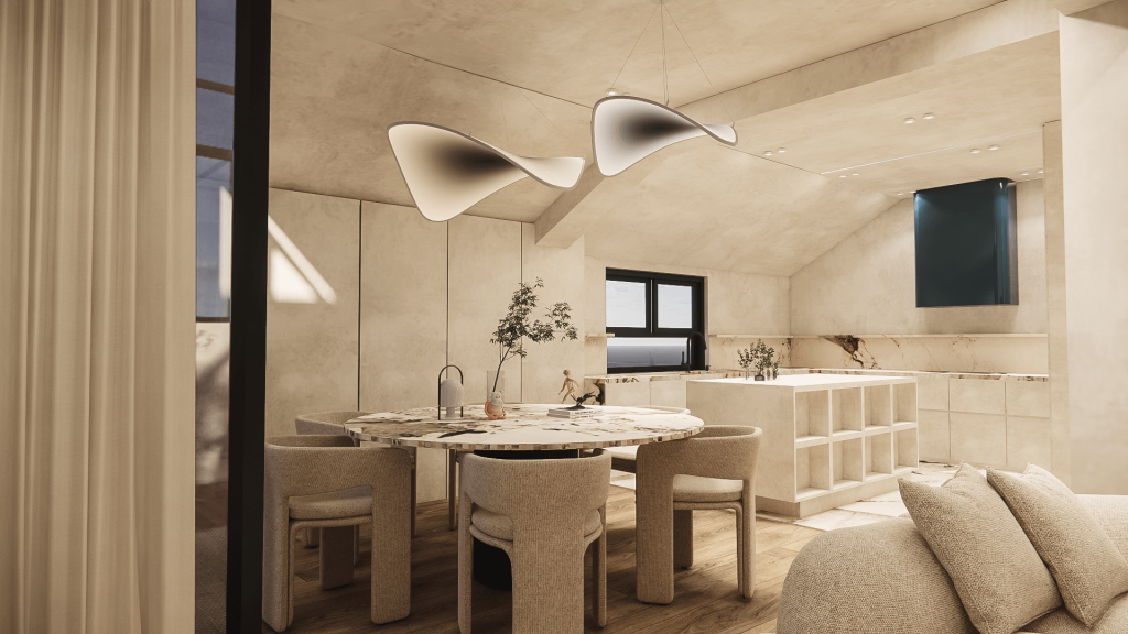 Komuna, Tiranë: projektim interieri nga Claud Architects, foto 10