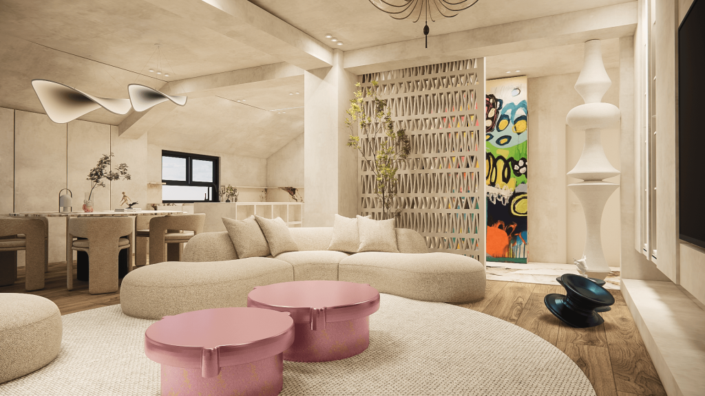 Komuna, Tiranë: projektim interieri nga Claud Architects, foto 12
